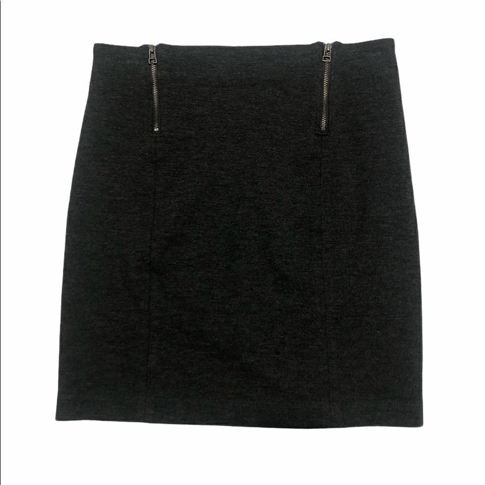 aritzia Sunday Best 2 zippers Mini Skirt